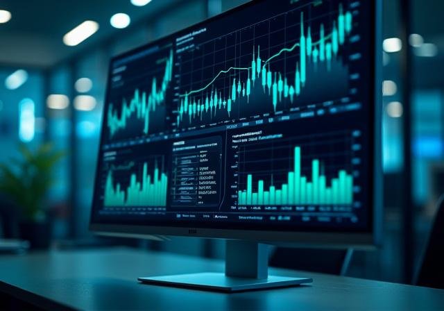 Advanced Financial Risk Dashboard showing volatility metrics